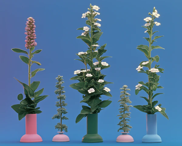 Colorful Plant Arrangement