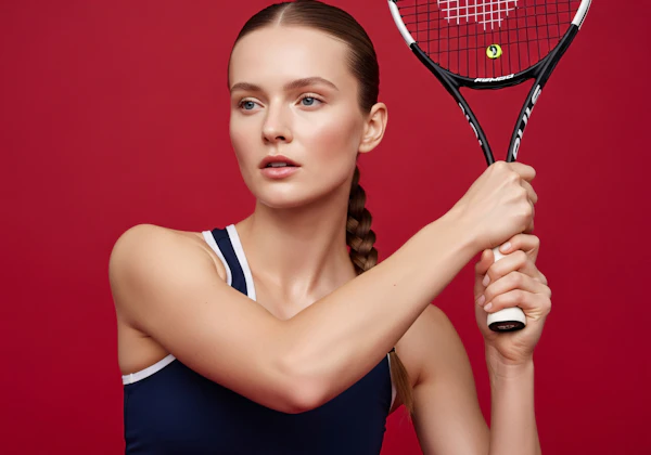 Tennis Player Portrait