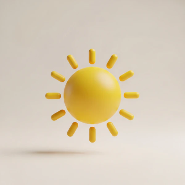Stylized Sun Render