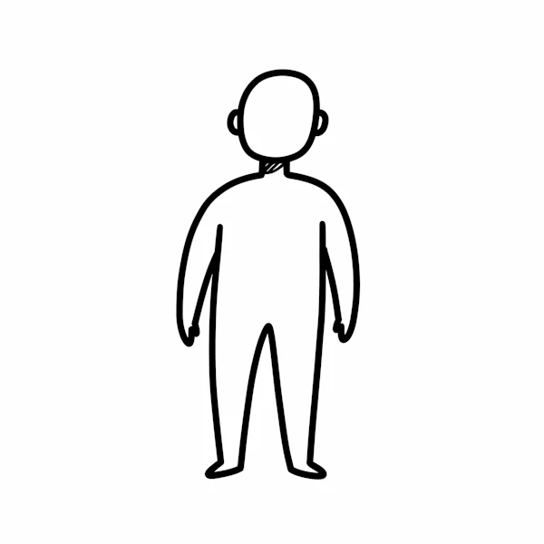 Minimalist Human Figure