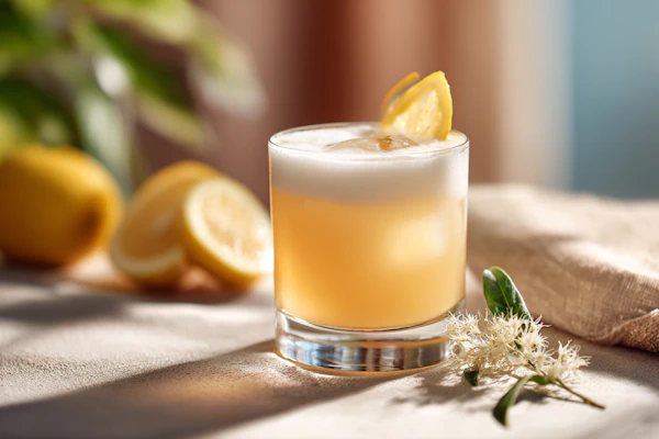 Lemon Cocktail Scene