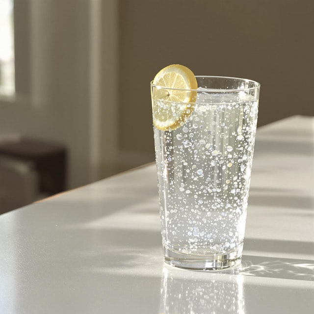 Sparkling Lemon Water