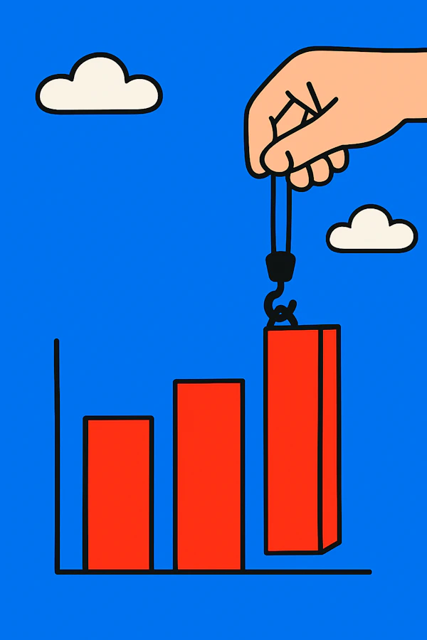 Hand Lifting Bar Graph