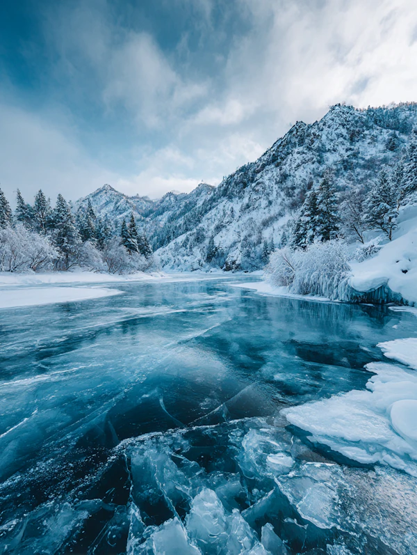 Serene Winter Landscape