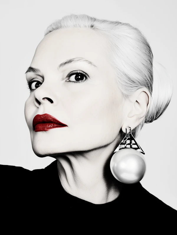 Striking Woman Portrait