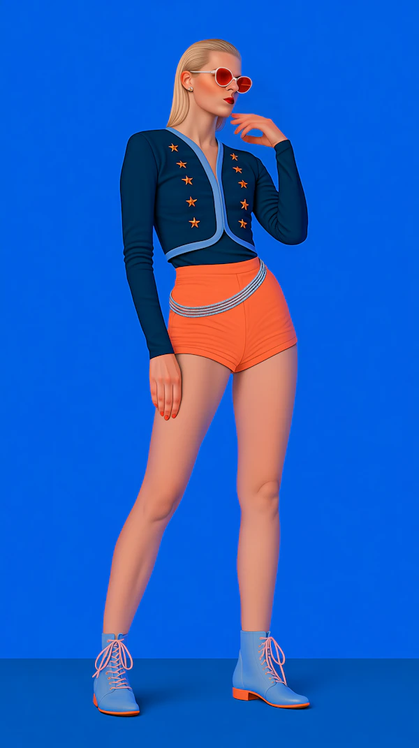 Stylish Fashion Pose