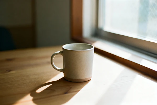 Ceramic Mug on Table