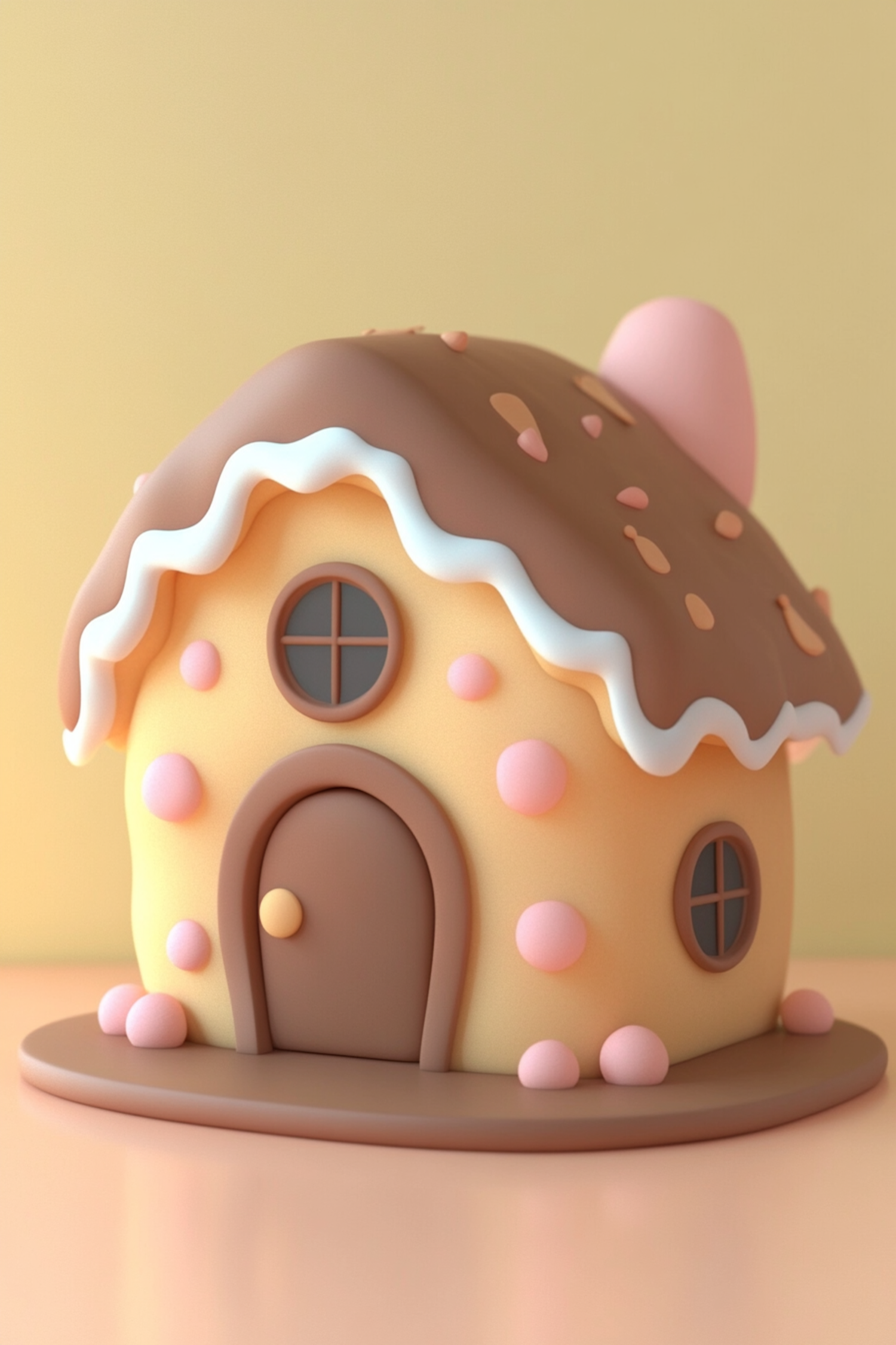 Whimsical Gingerbread House