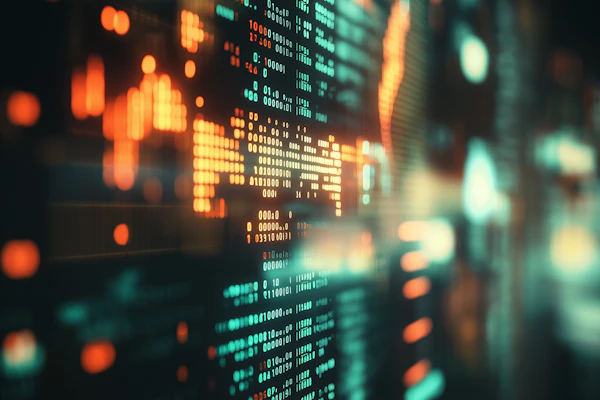 Futuristic Data Display