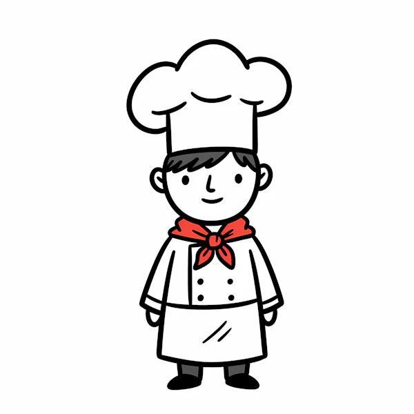 Cartoon Chef Character