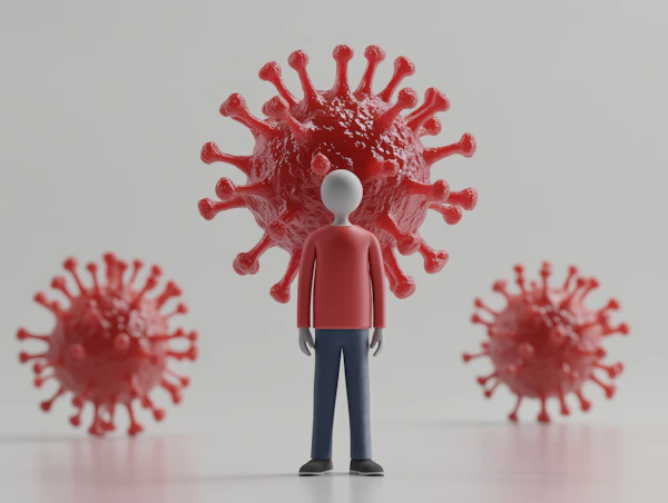 Humanoid vs Virus Art
