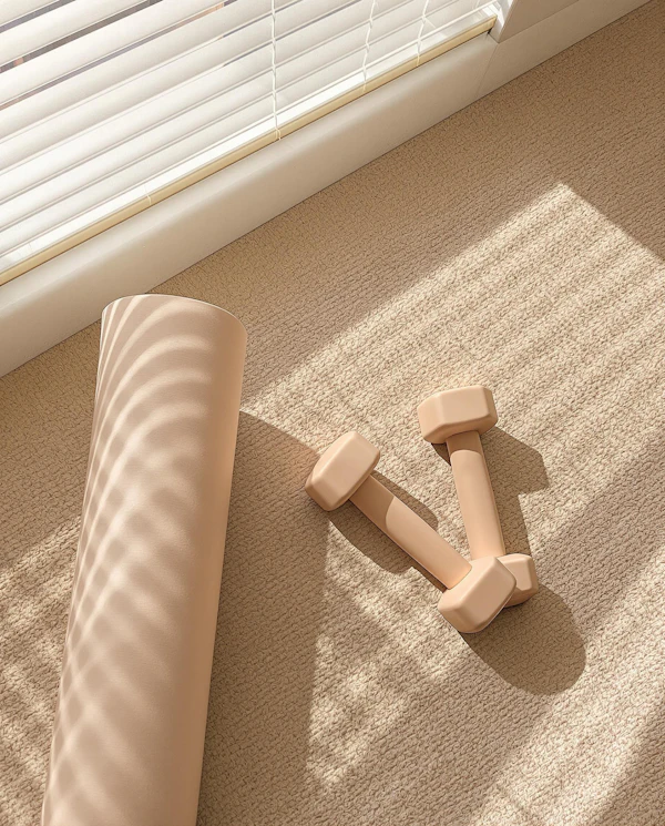 Tranquil Fitness Setup