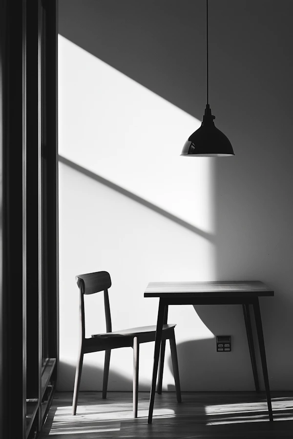 Minimalist Interior Scene