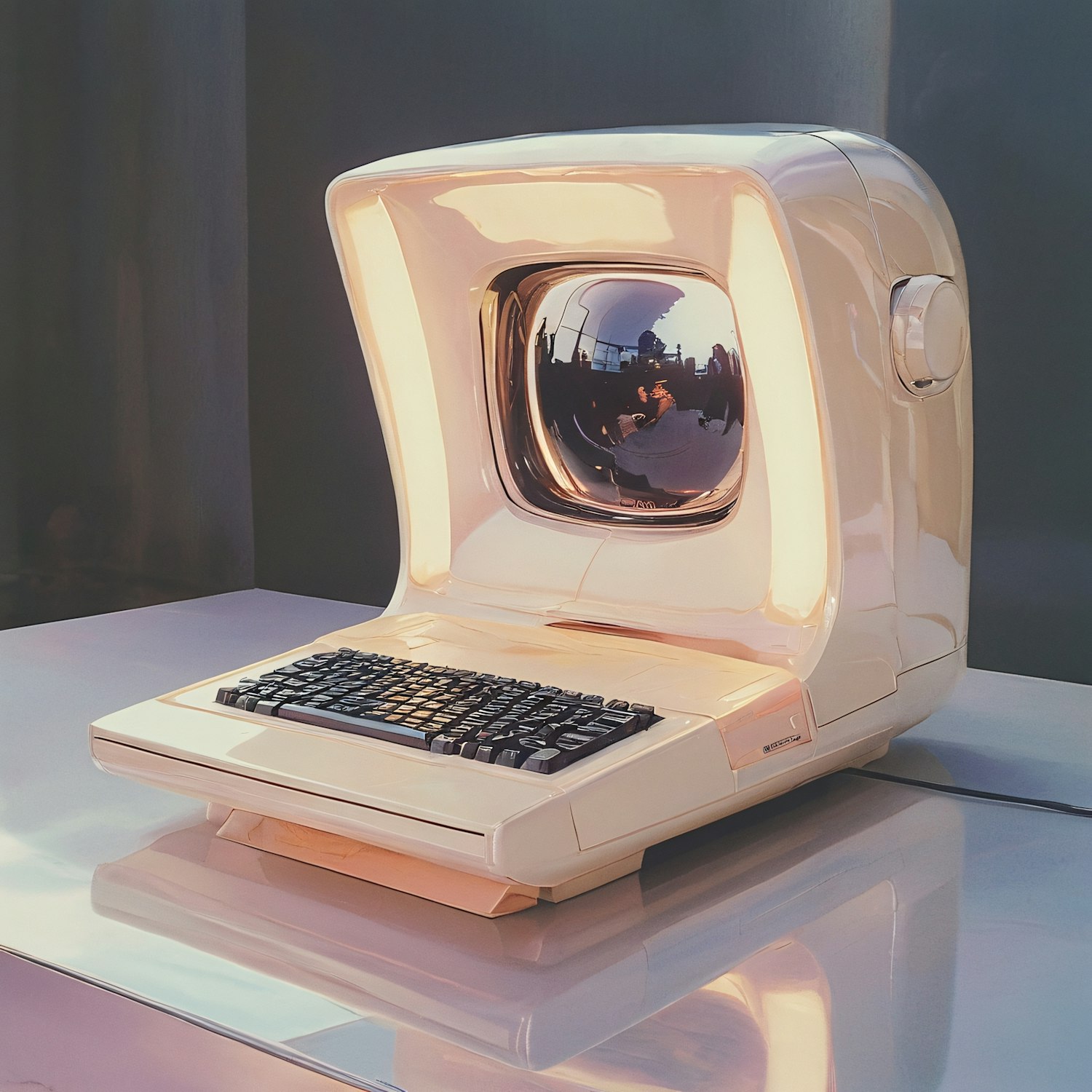 Retro-Futuristic Computer