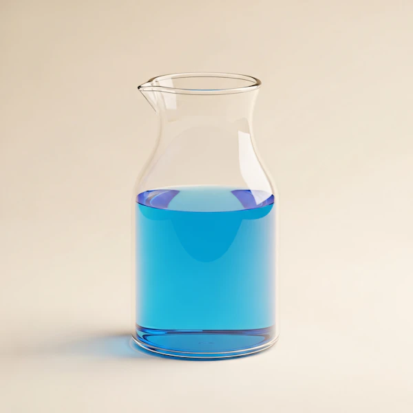 Blue Liquid Carafe