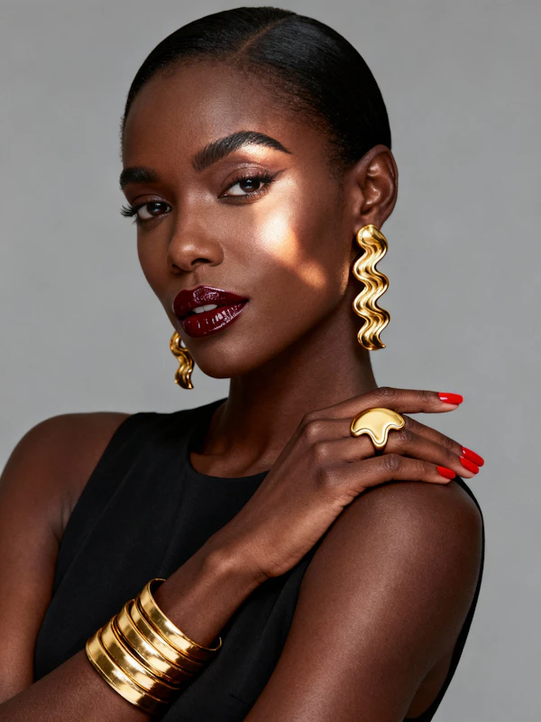 Elegant Jewelry Portrait