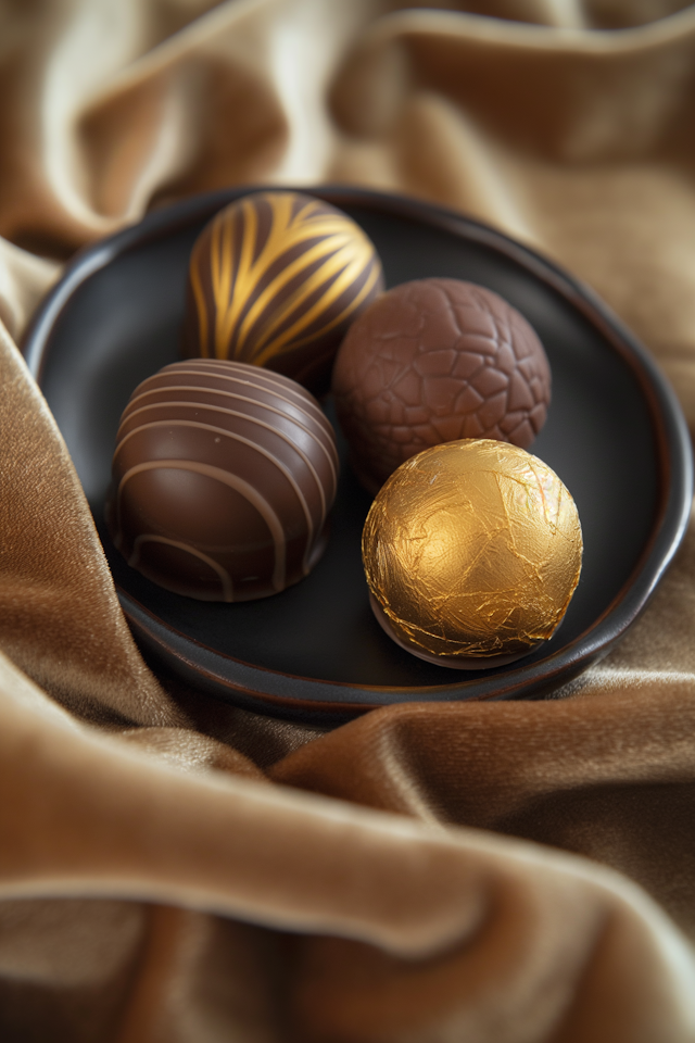 Luxurious Assortment of Chocolate Eggs