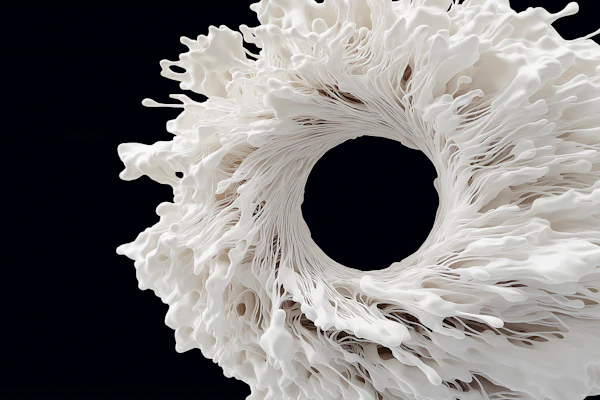 Abstract Vortex Sculpture
