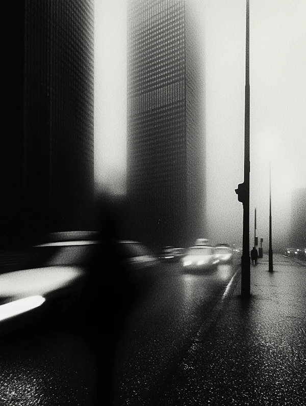 Moody Urban Scene