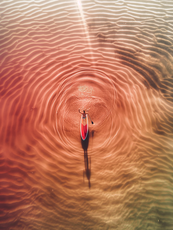 Tranquil Paddleboarding