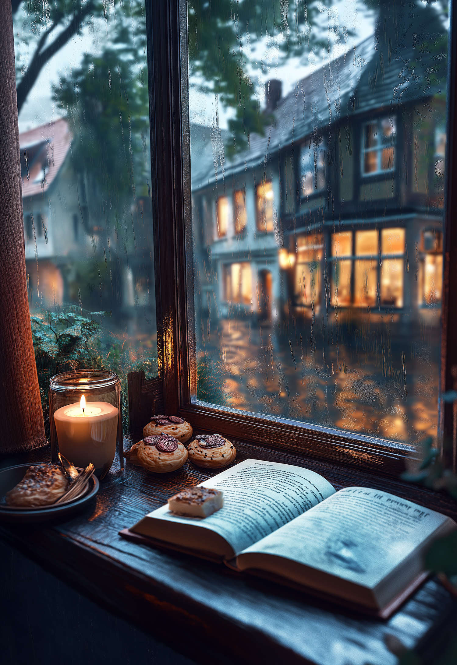 Cozy Windowsill Scene