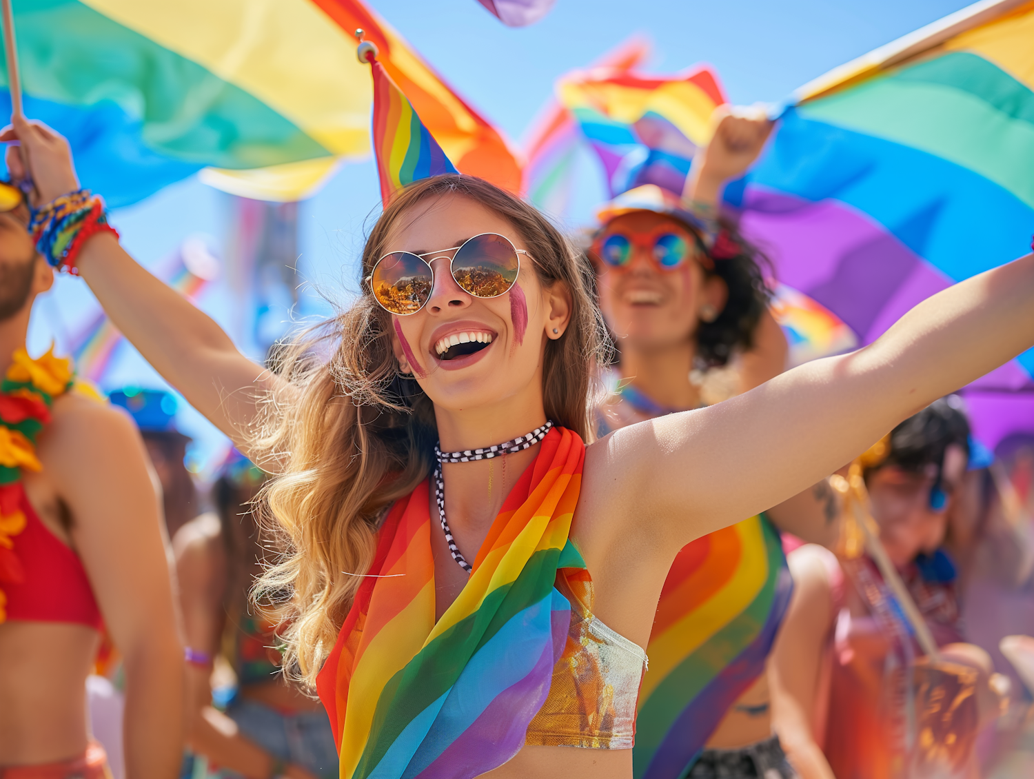 Joy at the Pride Parade