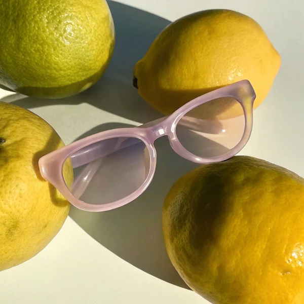 Pink Sunglasses & Lemons