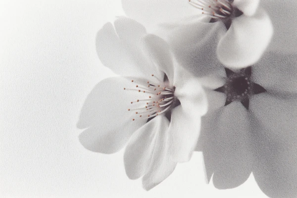 Delicate White Flowers