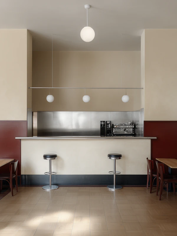 Modern Cafe Interior