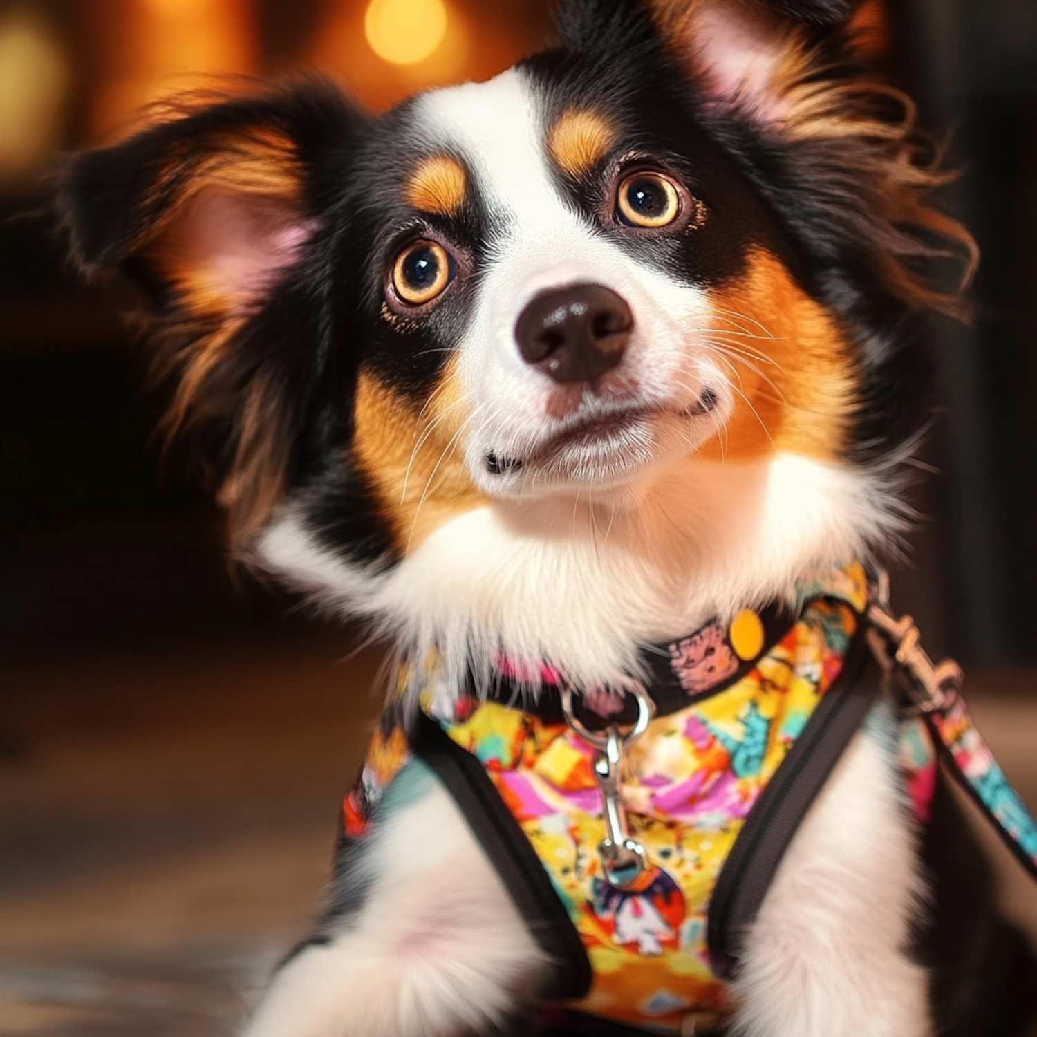 Expressive Dog Close-Up