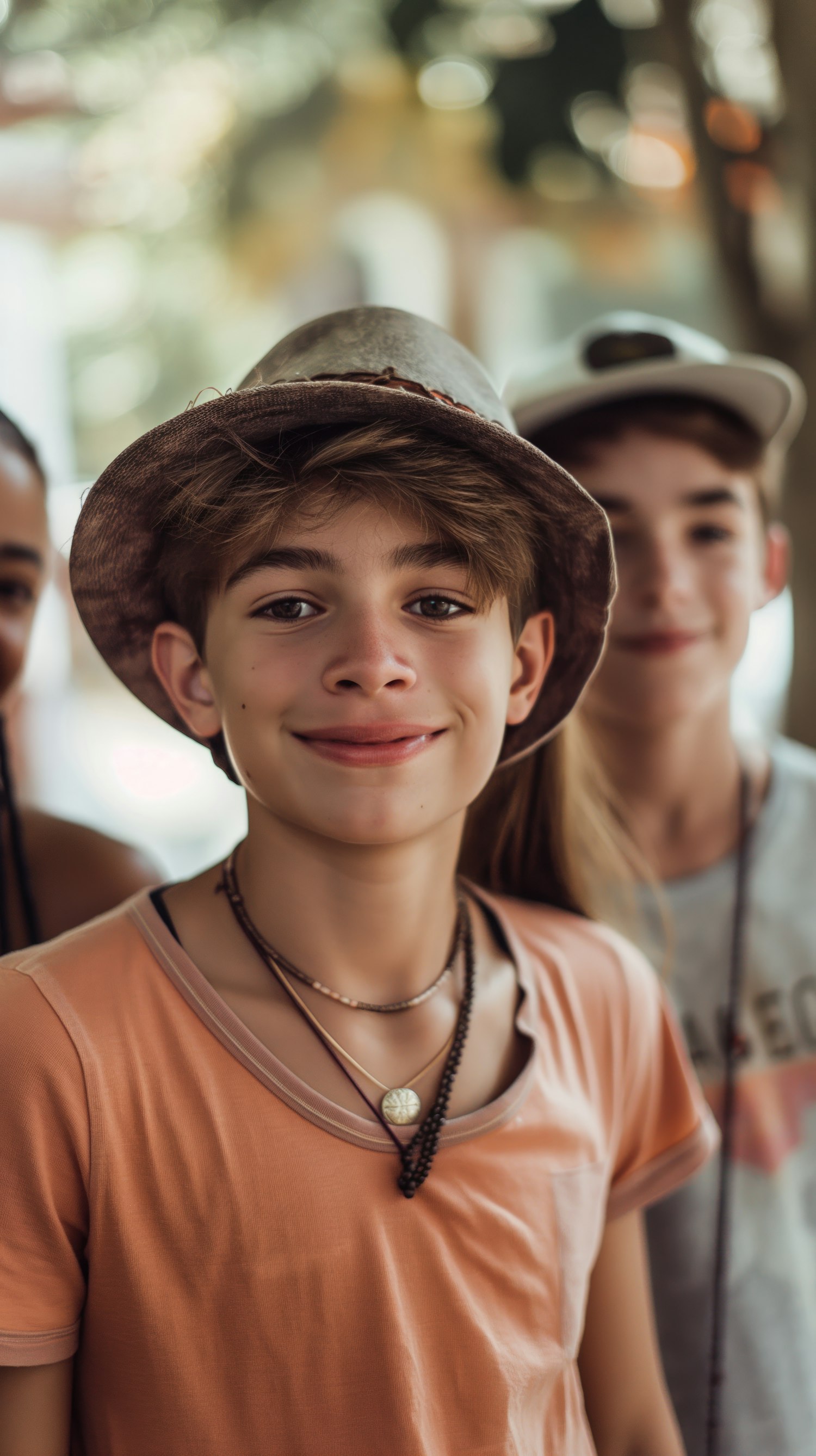 Young Person in Earthy Tones