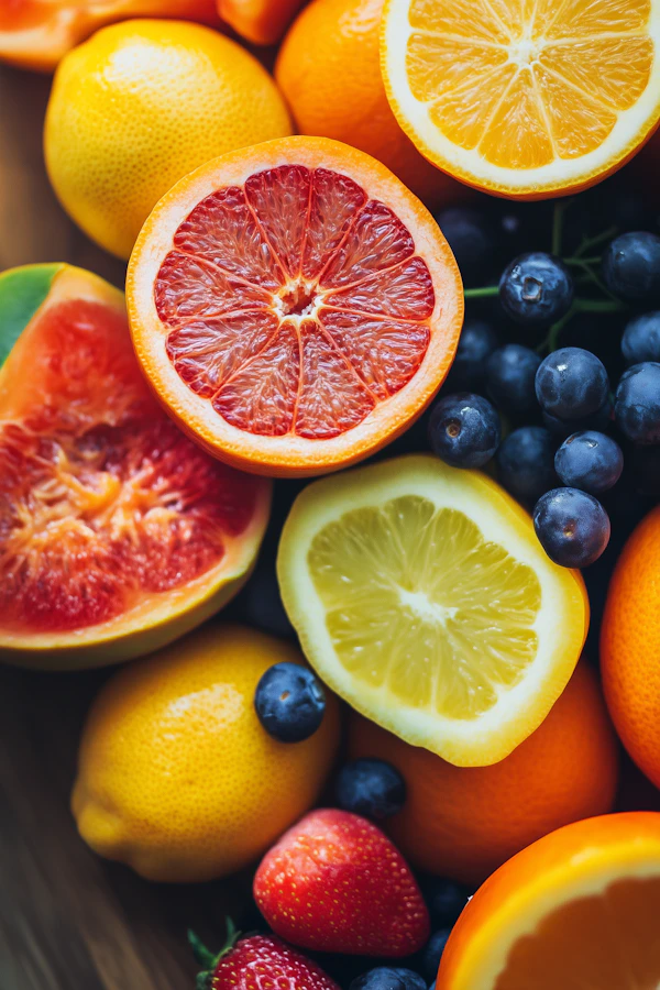 Vibrant Assortment of Fresh Fruits