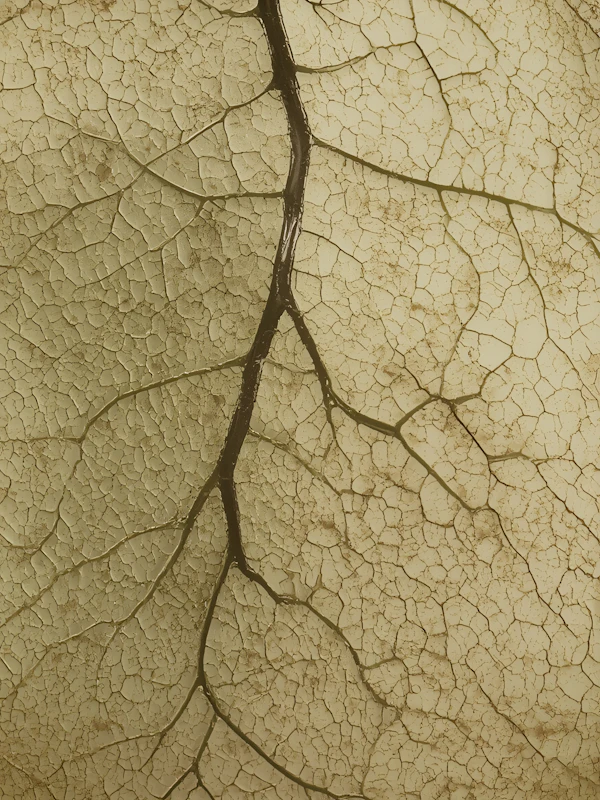 Leaf Vein Close-Up
