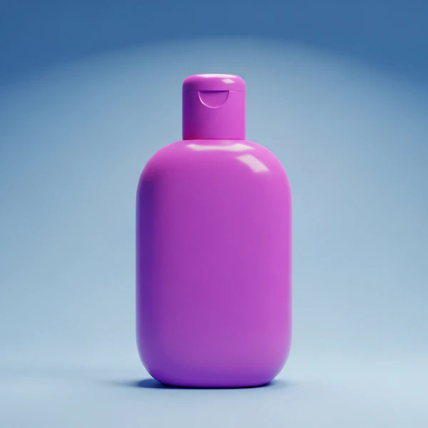 Purple Bottle Display
