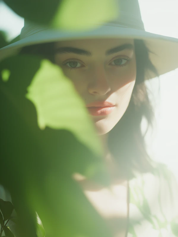 Serene Woman Portrait