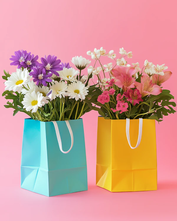 Floral Gift Bags