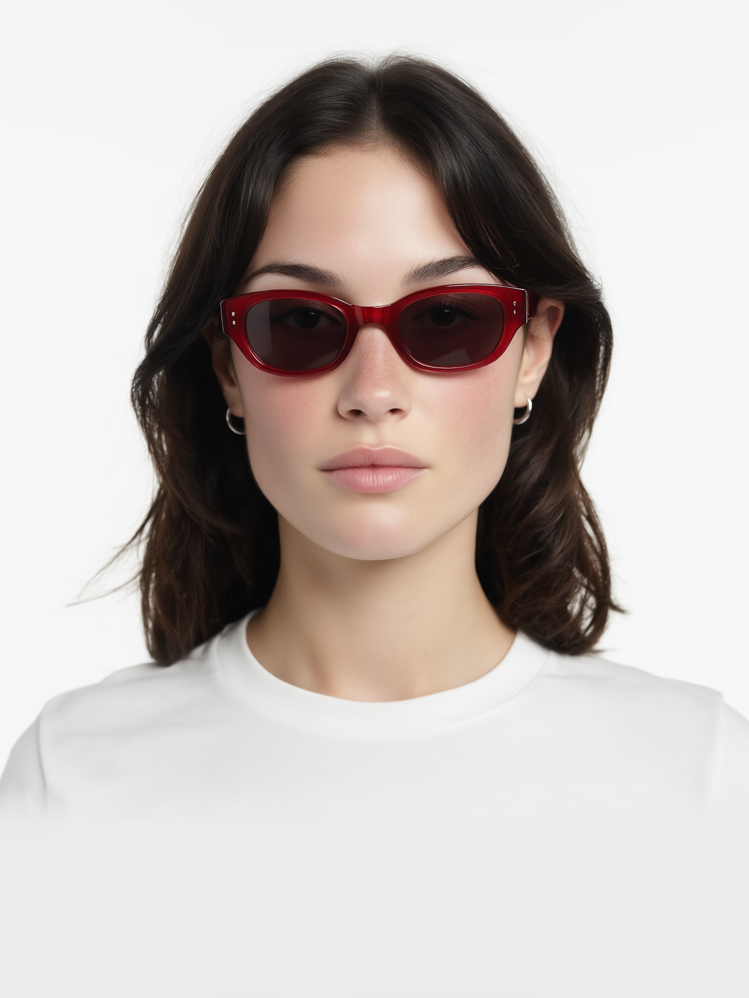 Stylish Red Sunglasses