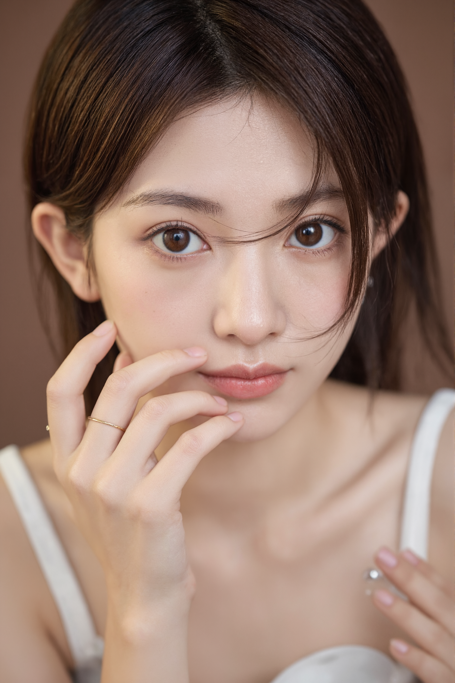 Serene Portrait of a Young Woman