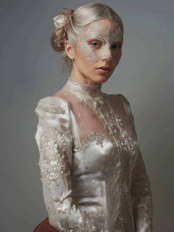 Elegant Vintage Portrait
