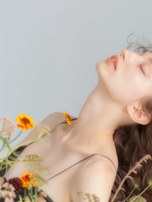 Serene Woman Portrait