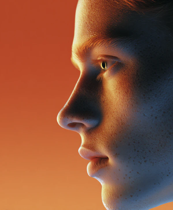 Dramatic Face Profile