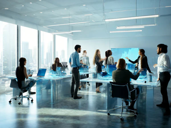 Collaborative Office Meeting