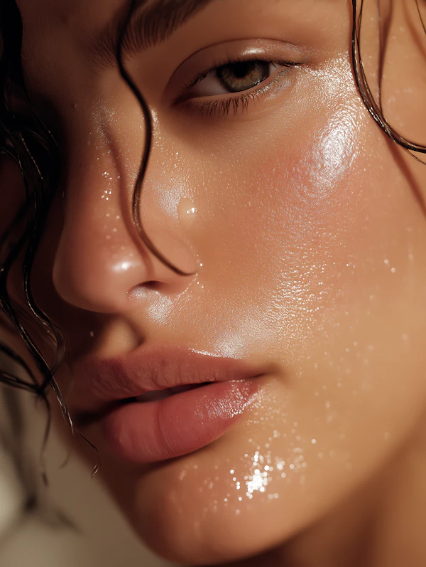 Radiant Face Close-Up