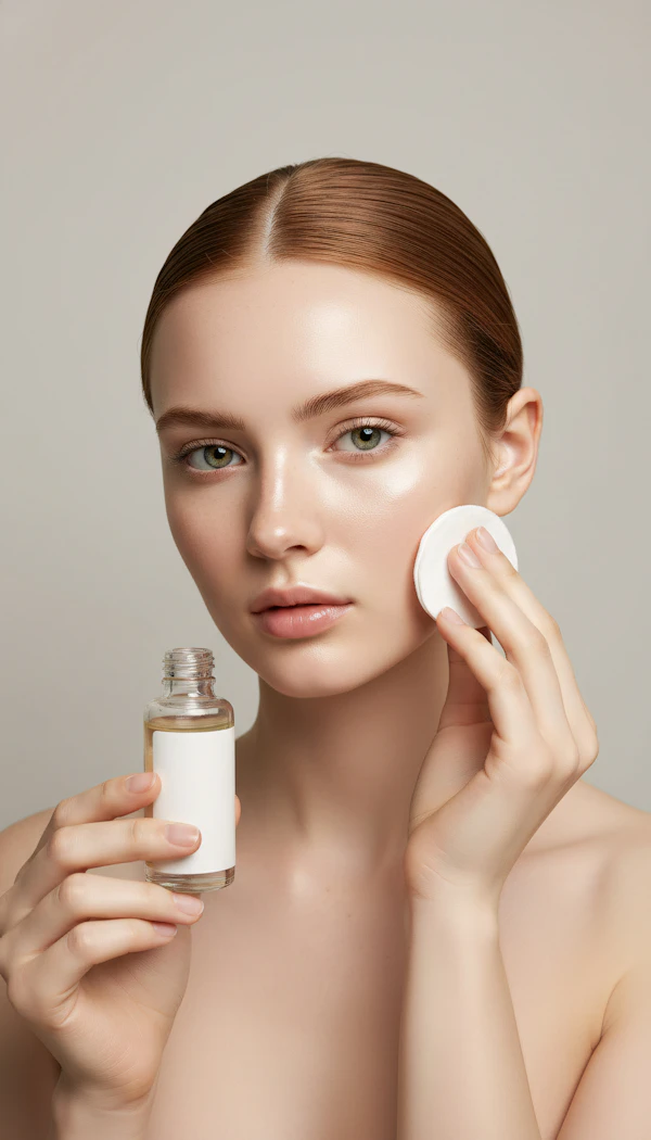 Skincare Routine Portrait