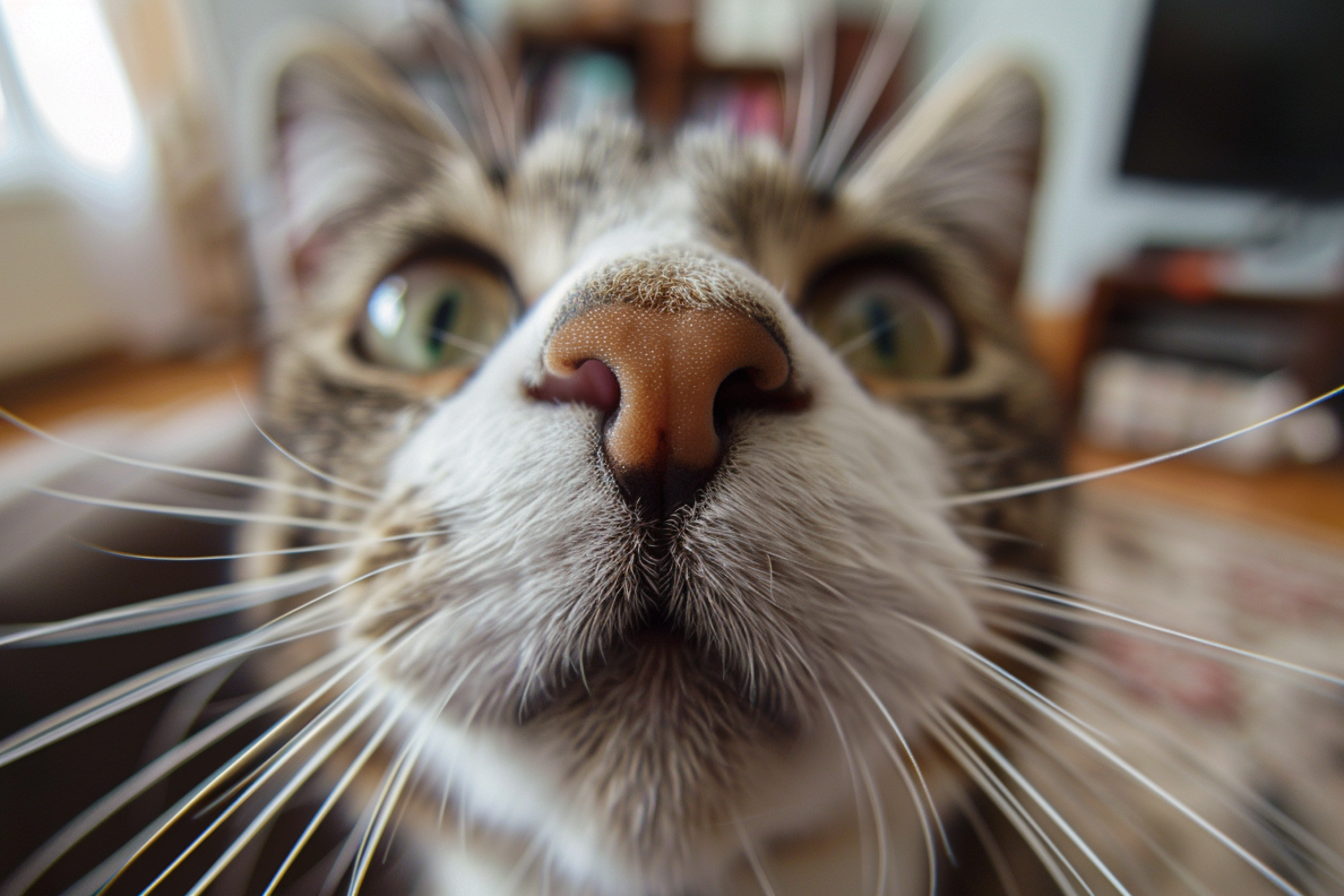 Close-Up Cat Portrait