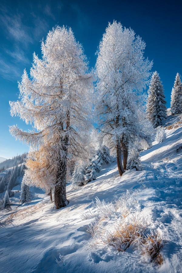 Frosty Winter Landscape