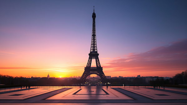 Eiffel Tower at Dawn