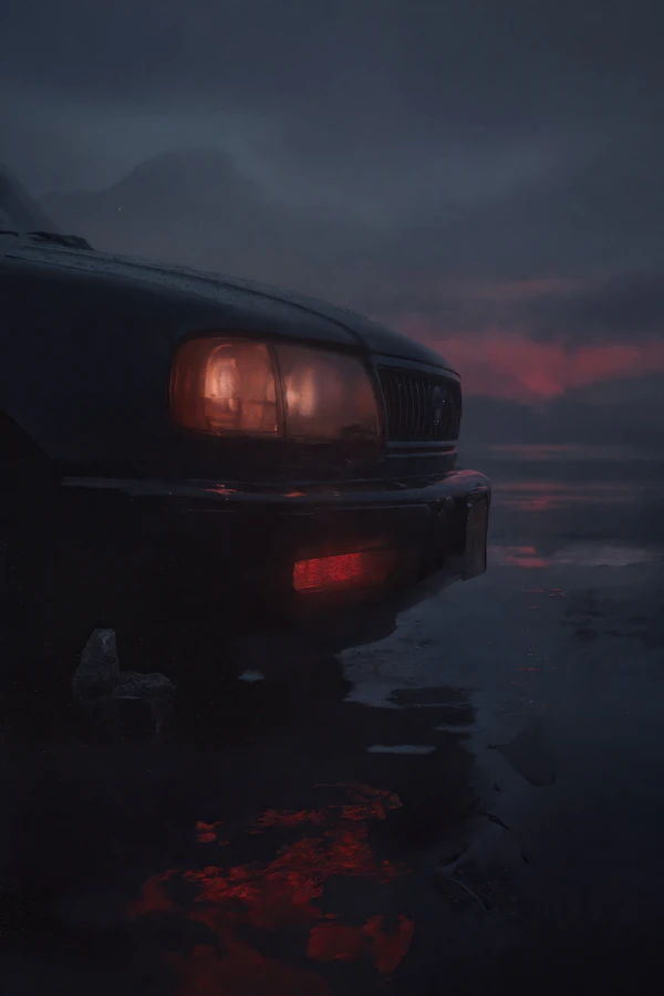 Car at Twilight