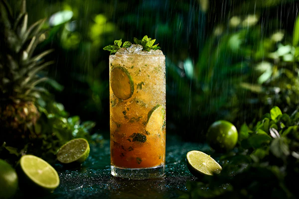 Refreshing Mojito Scene