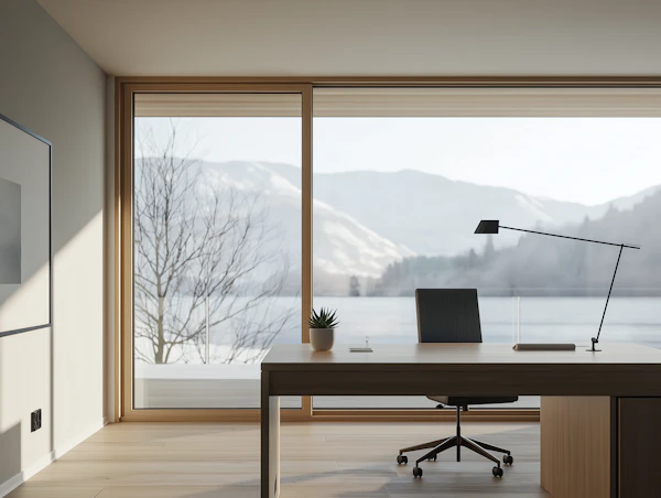 Minimalist Office View